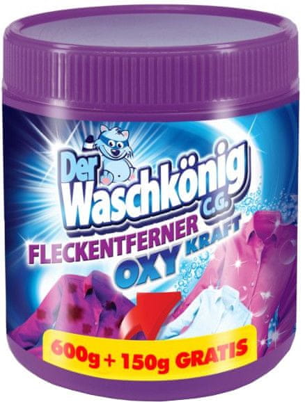 Waschkönig OXI powder odstraňovač škvŕn 750 g